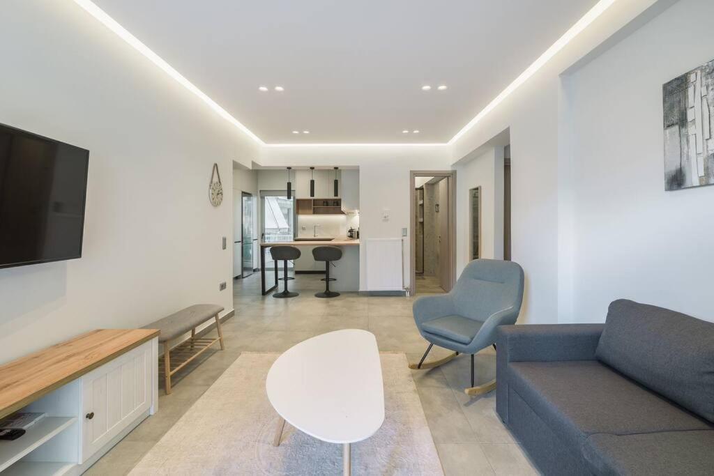 Stylish Zografou Apartement Athen Exterior foto